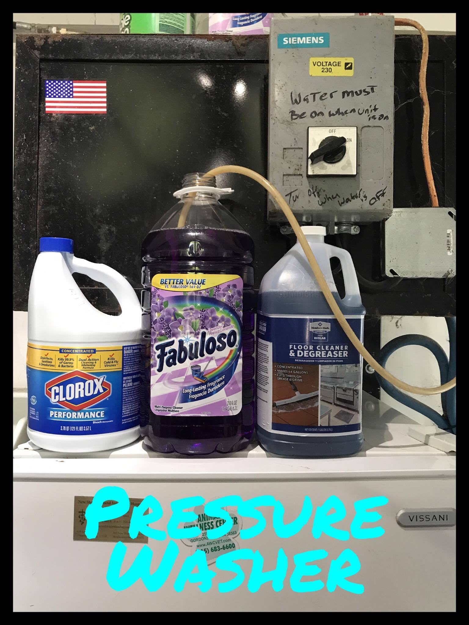 pressure washer